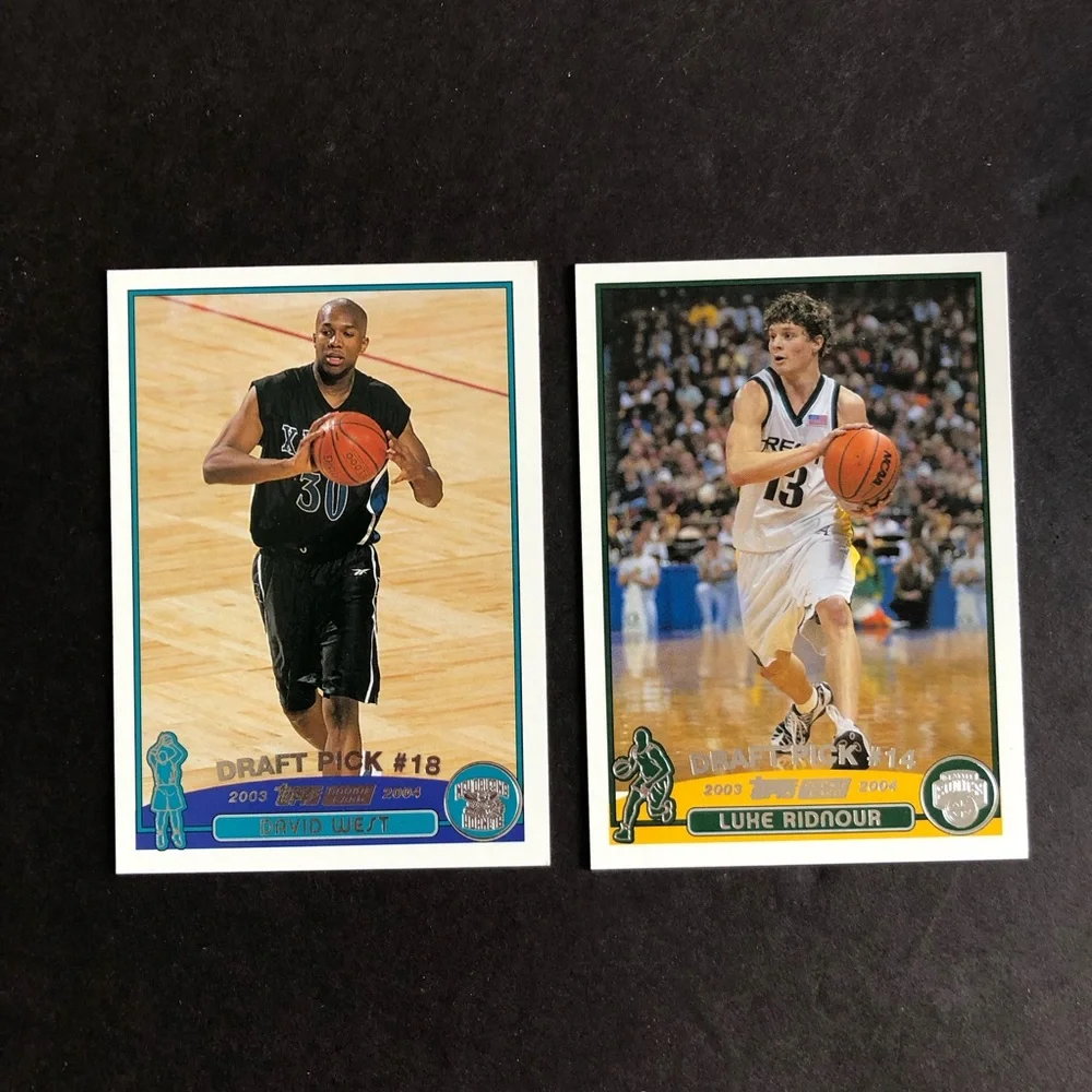 Lot of 140 Topps 2003-04 NBA DRAFT Rookie Card Excellent